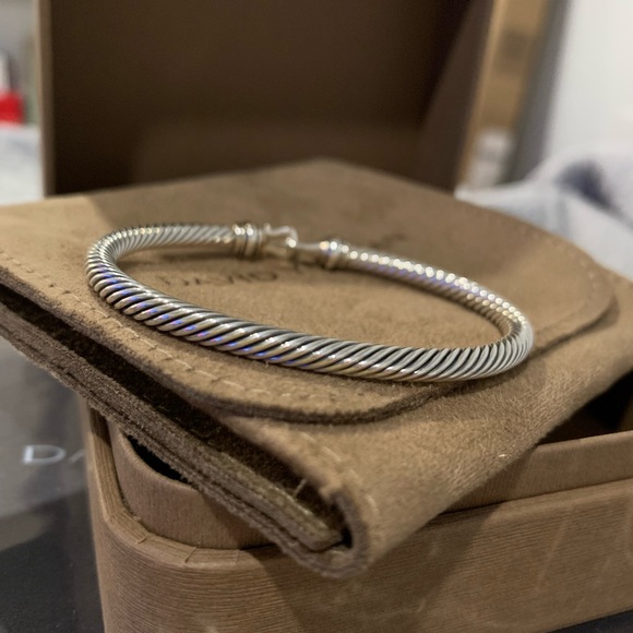 *NEW* David Yurman 4mm Classic Cable Bracelet (Medium) - Picture 5 of 10